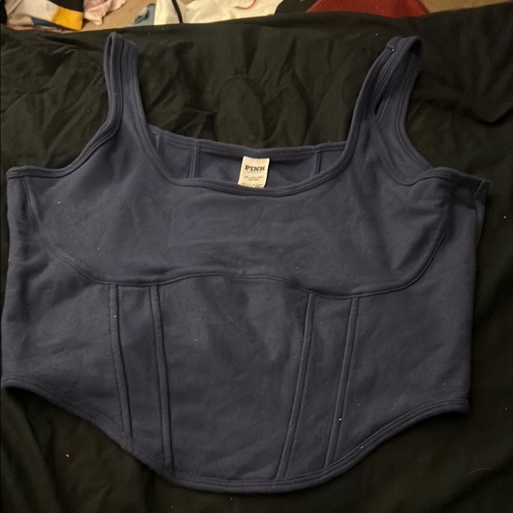 PINK Victoria's Secret Navy Tank Top